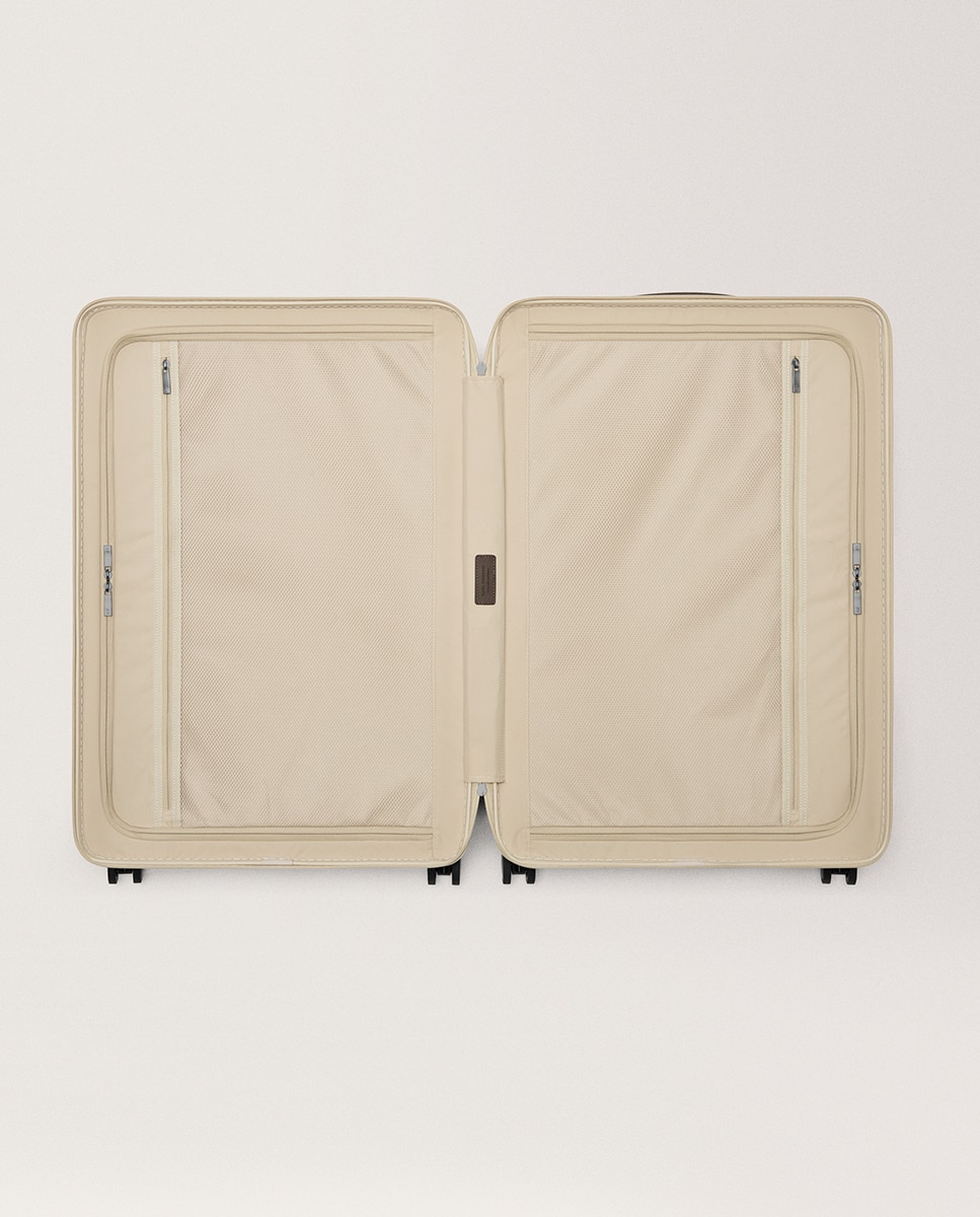 Maleta grande The Check-in Zipped - Carl Friedrik - Natural Natural-4