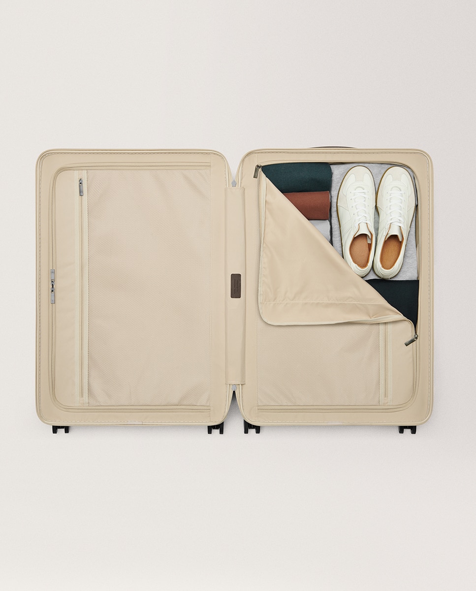 Maleta grande The Check-in Zipped - Carl Friedrik - Natural Natural-5