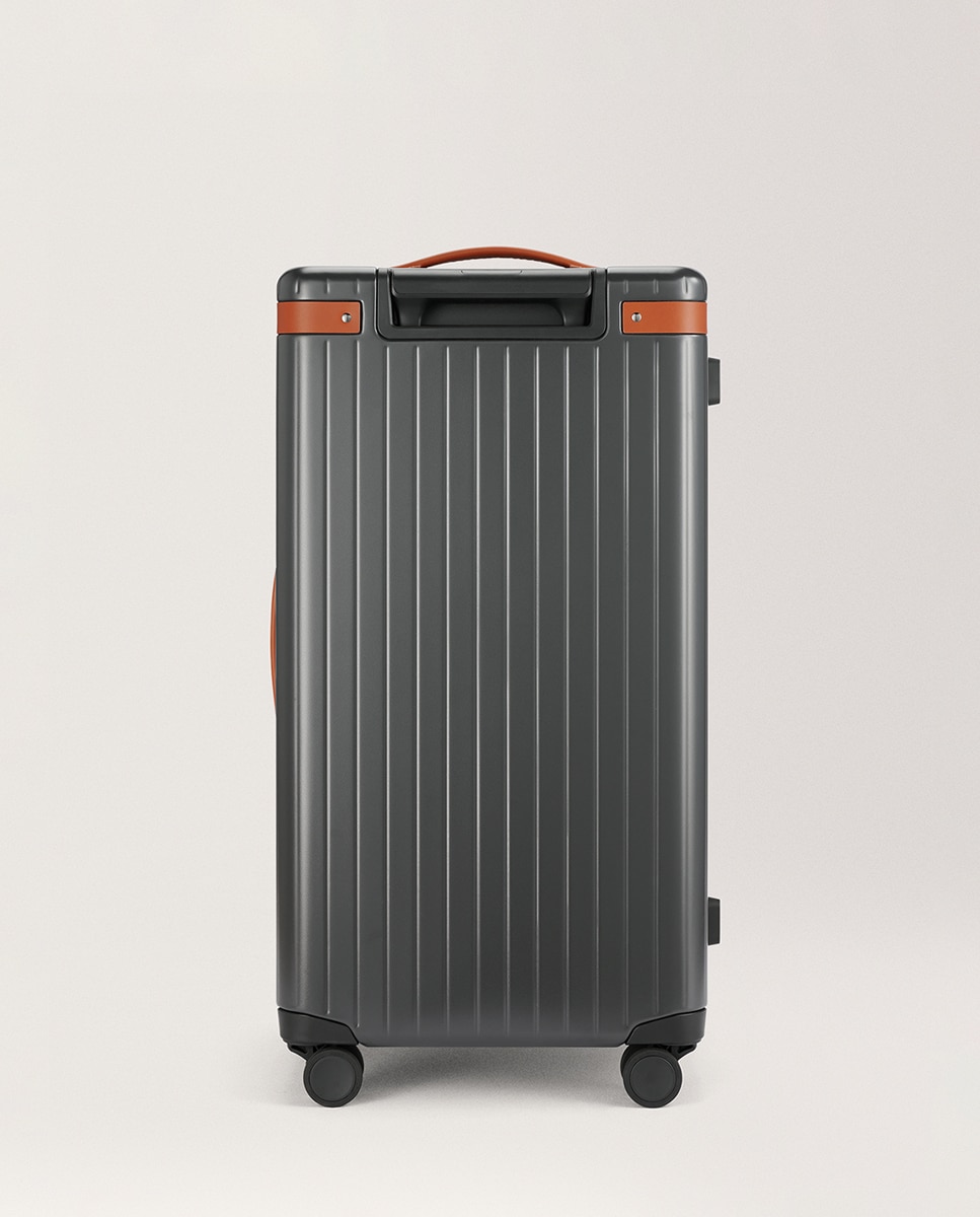 Maleta grande The Trunk trolley grande - Carl Friedrik - Gris Gris-2