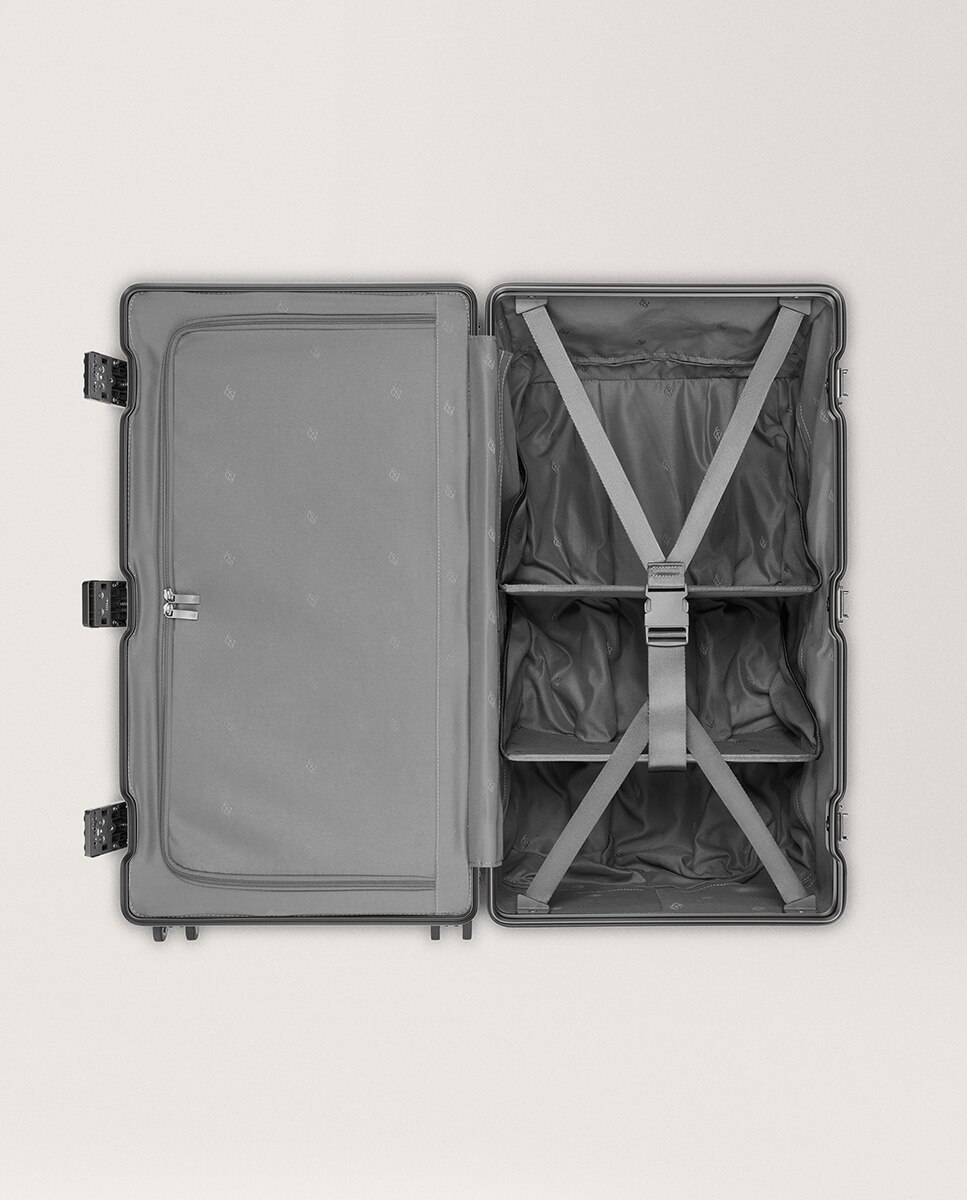 Maleta grande The Trunk trolley grande - Carl Friedrik - Gris Gris-4