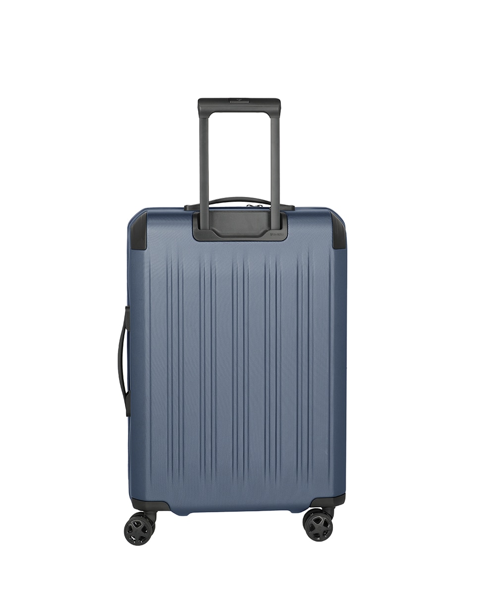 Mala Tipo Trolley Médio ABS+ Azul-2