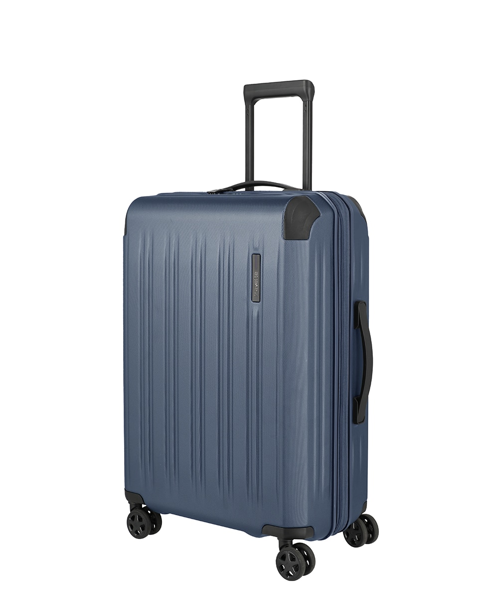 Mala Tipo Trolley Médio ABS+ Azul-7