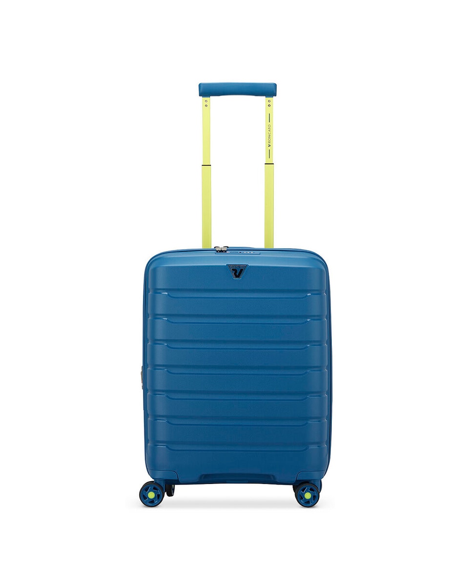 Conjunto de Trolleys (Grande, Médio e Cabine) B-Flying Rígidos Expansíveis até 129 L Azul-marinho-5
