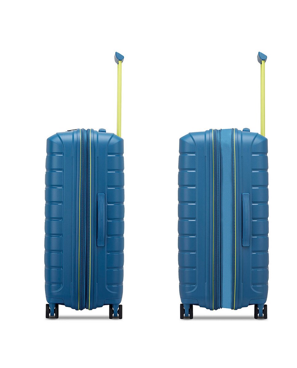 Conjunto de Trolleys (Grande, Médio e Cabine) B-Flying Rígidos Expansíveis até 129 L Azul-marinho-8