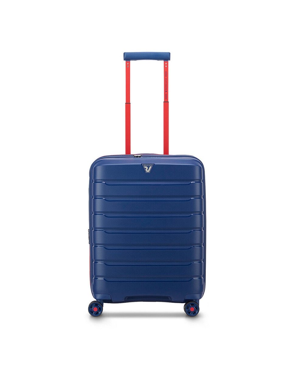 Conjunto de Trolleys (Grande, Médio e Cabine) B-Flying Rígidos Expansíveis até 129 L Azul-marinho-2