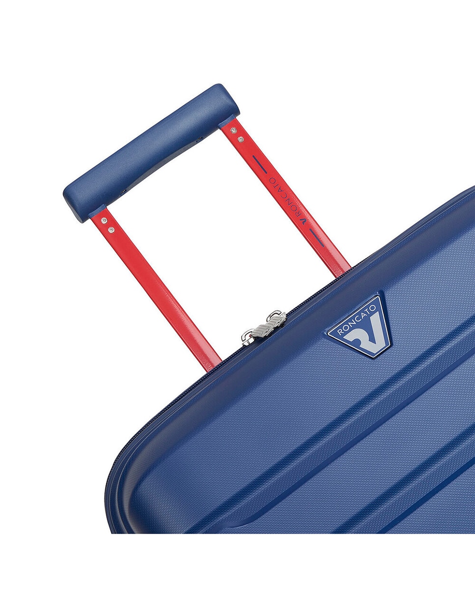 Conjunto de Trolleys (Grande, Médio e Cabine) B-Flying Rígidos Expansíveis até 129 L Azul-marinho-5