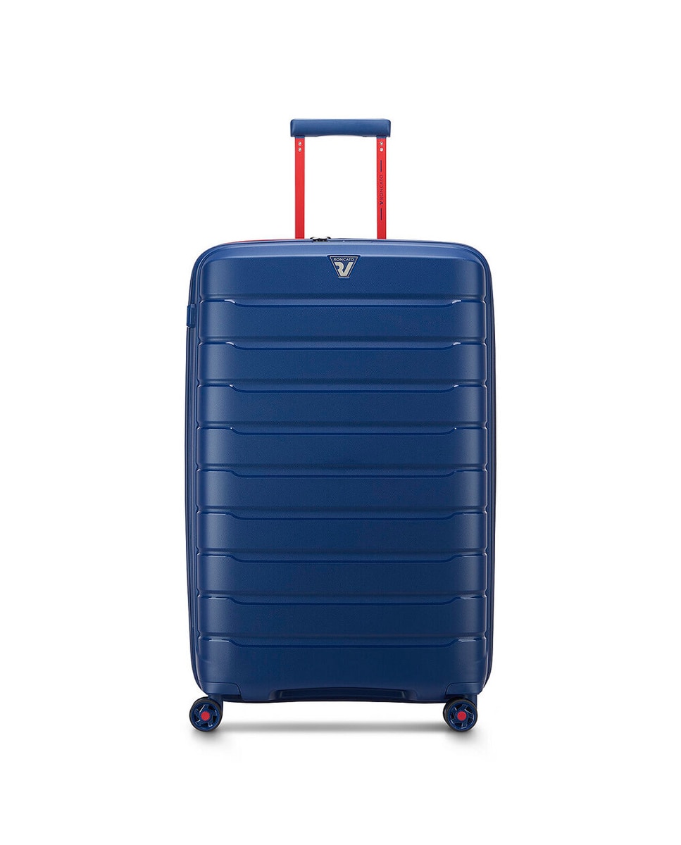 Conjunto de Trolleys (Grande, Médio e Cabine) B-Flying Rígidos Expansíveis até 129 L Azul-marinho-7