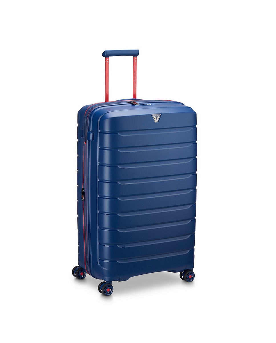 Trolley Grande B-Flying Rígido Expansível com Capacidade até 129 L Azul-marinho-5