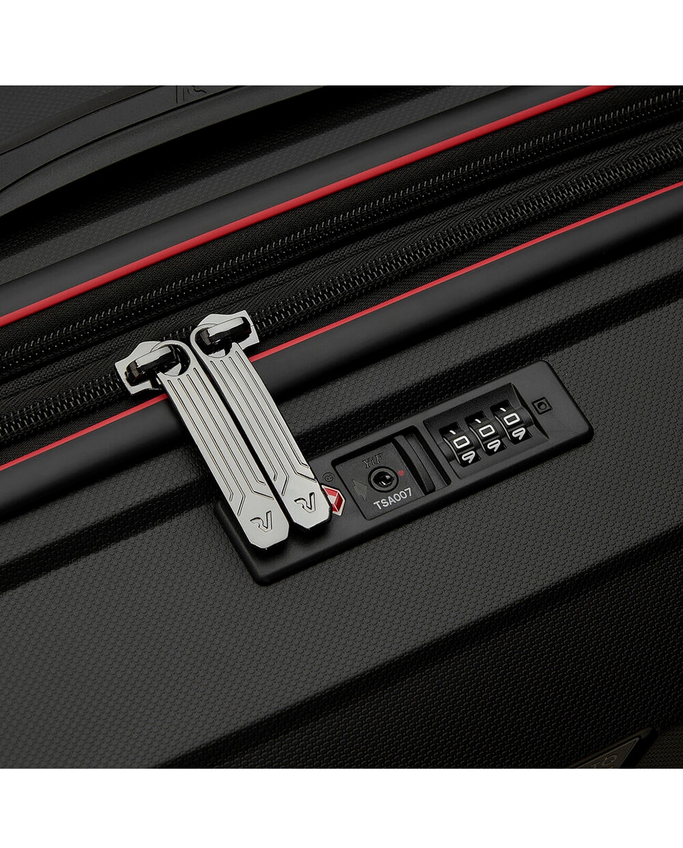 Trolley Médio B-Flying Rígido Expansível com Capacidade até 87 L Preto-4