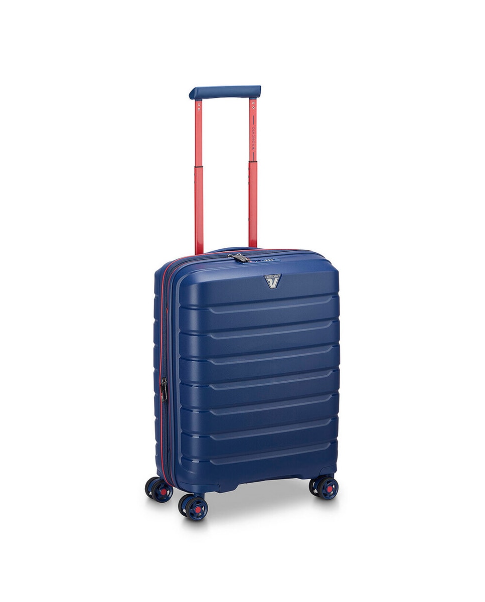 Trolley de Cabine B-Flying Rígido Expansível com Capacidade até 48 L - 55x40x20/25 cm Azul-marinho-6