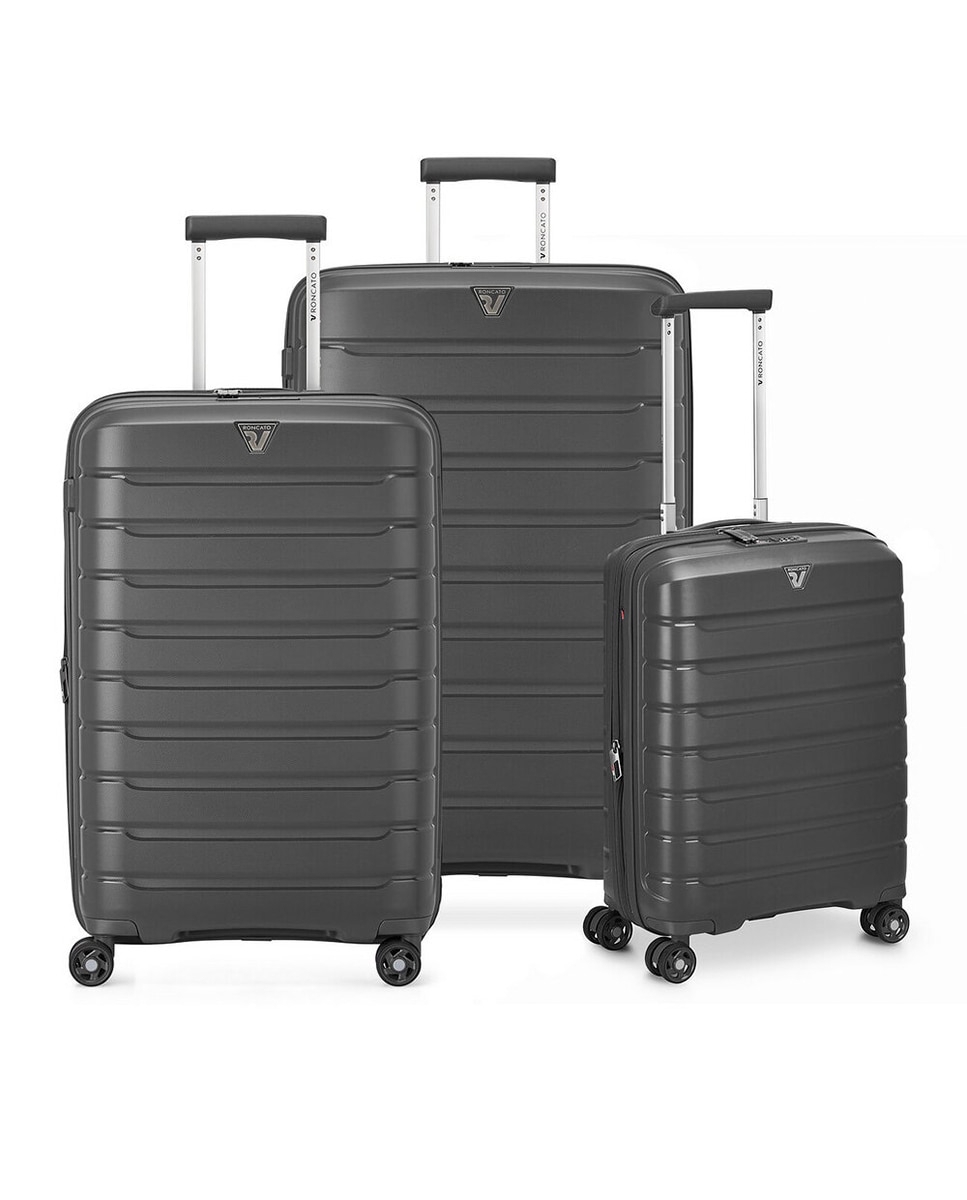 Imagem 0 de Conjunto de Trolleys (Grande, Médio e Cabine) B-Flying Rígidos Expansíveis até 129 L