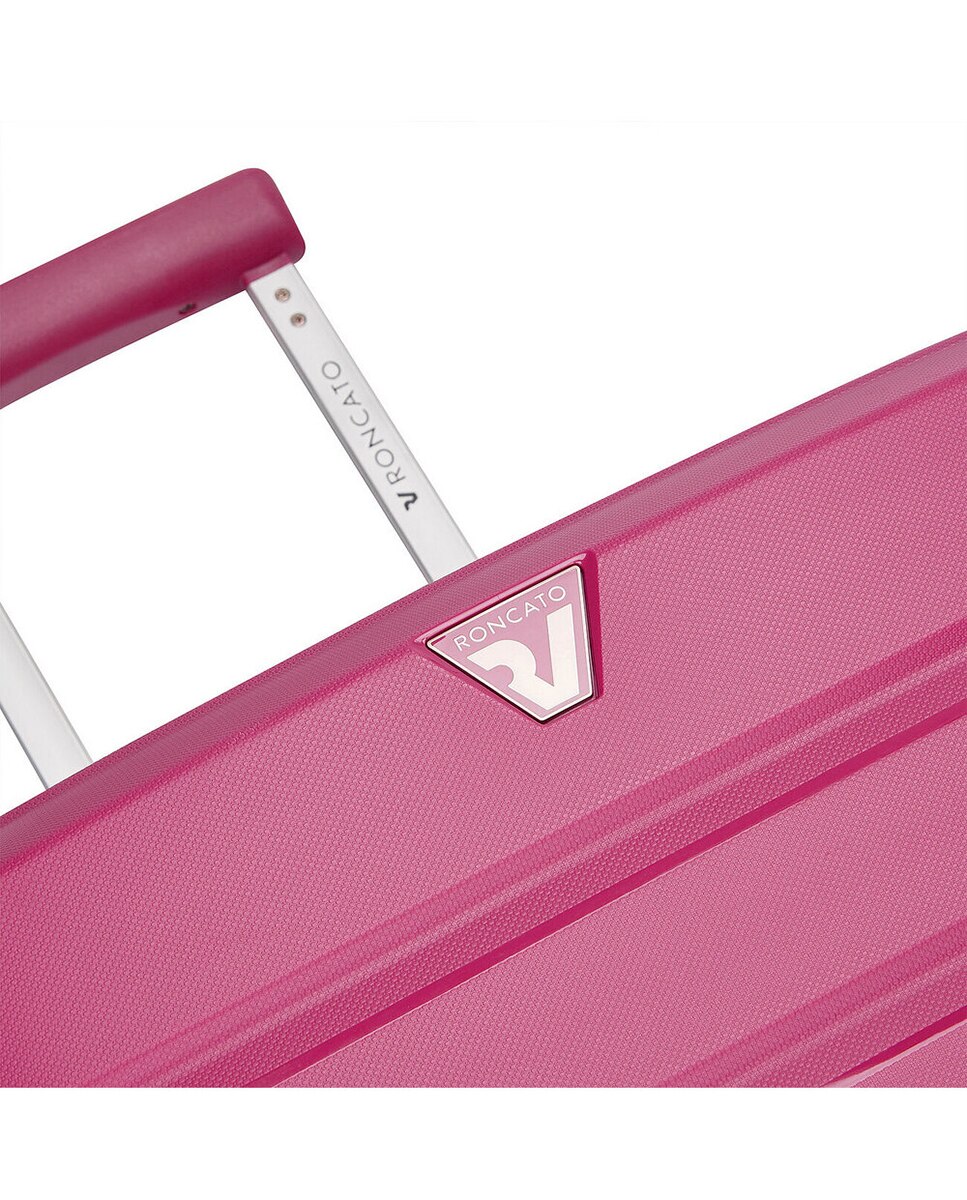 Conjunto de Trolleys (Grande, Médio e Cabine) B-Flying Rígidos Expansíveis até 129 L Fúcsia-4