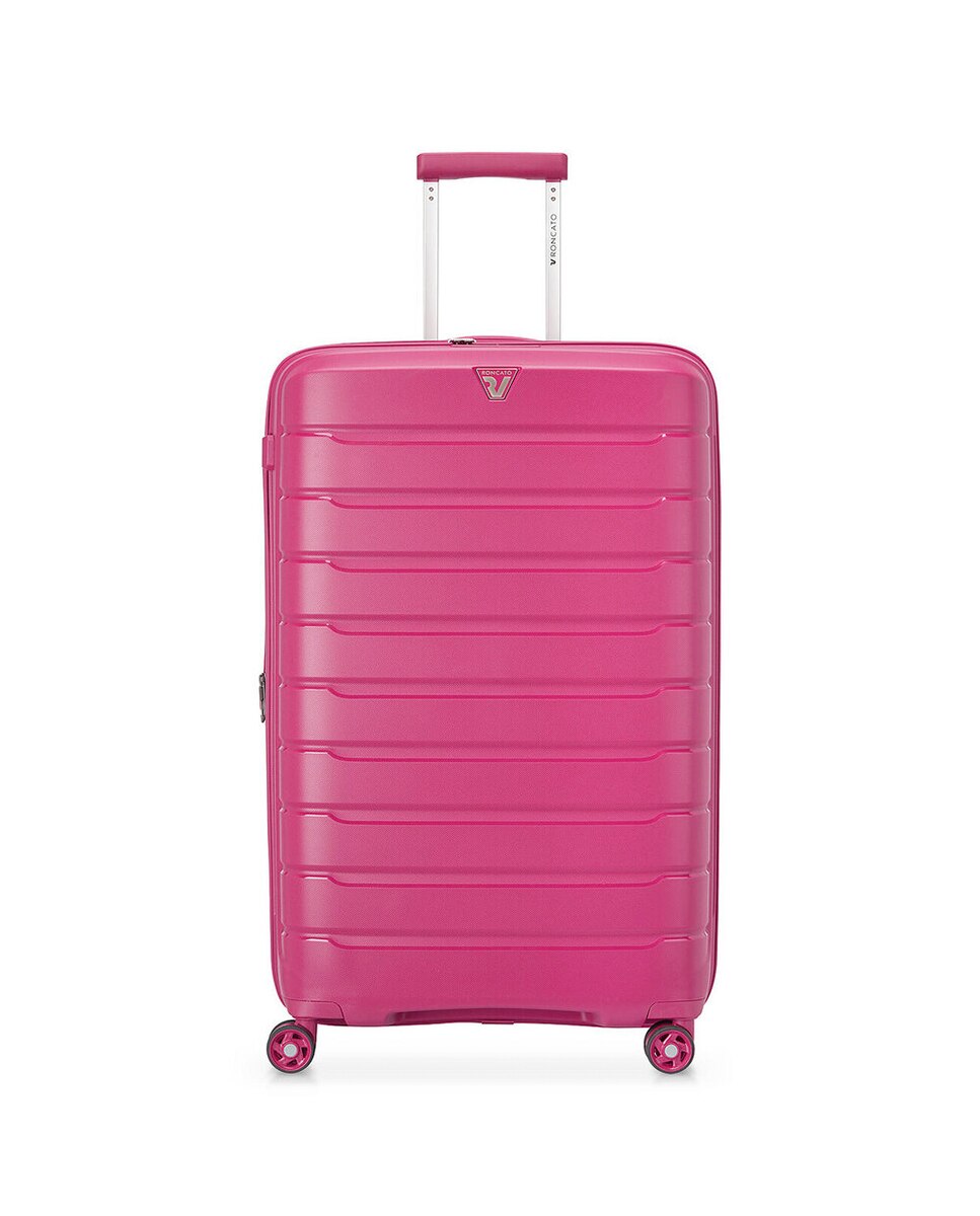 Conjunto de Trolleys (Grande, Médio e Cabine) B-Flying Rígidos Expansíveis até 129 L Fúcsia-5