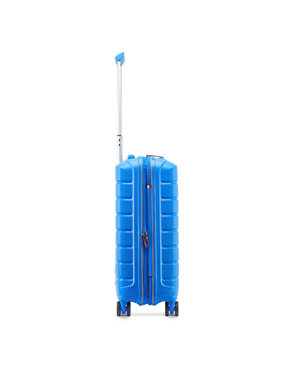 Conjunto de Trolleys (Grande, Médio e Cabine) B-Flying Rígidos Expansíveis até 129 L Azul-claro-3