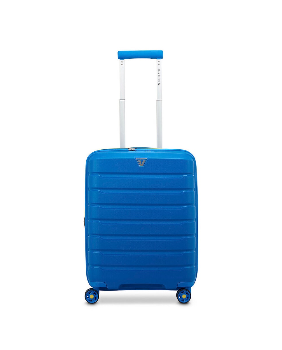 Conjunto de Trolleys (Grande, Médio e Cabine) B-Flying Rígidos Expansíveis até 129 L Azul-5