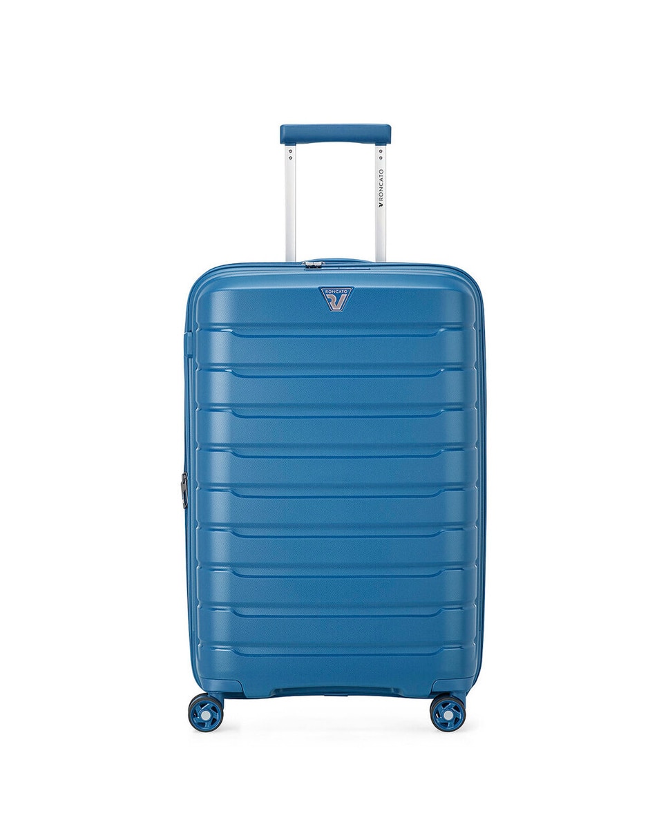 Conjunto de Trolleys (Grande, Médio e Cabine) B-Flying Rígidos Expansíveis até 129 L Azul-índigo-4