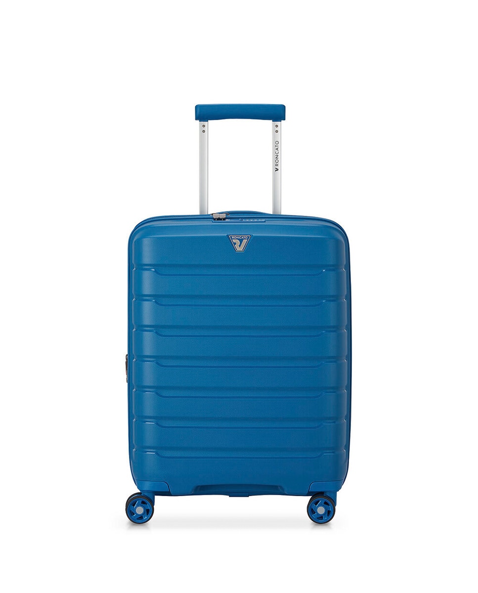 Conjunto de Trolleys (Grande, Médio e Cabine) B-Flying Rígidos Expansíveis até 129 L Azul-índigo-7