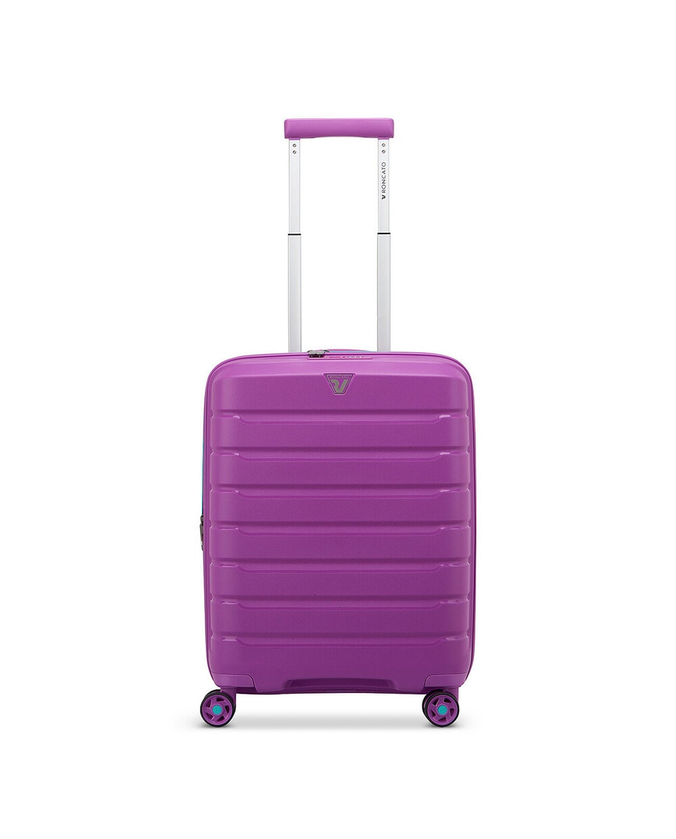 Conjunto de Trolleys (Grande, Médio e Cabine) B-Flying Rígidos Expansíveis até 129 L Roxo-8