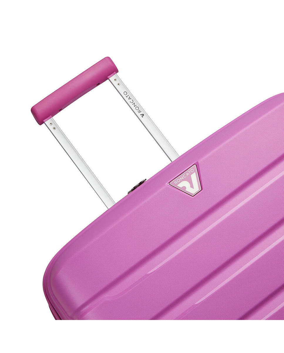 Mala Grande Expansível B-FLYING Rígida com Capacidade de 111/129 L Rosa-claro-10