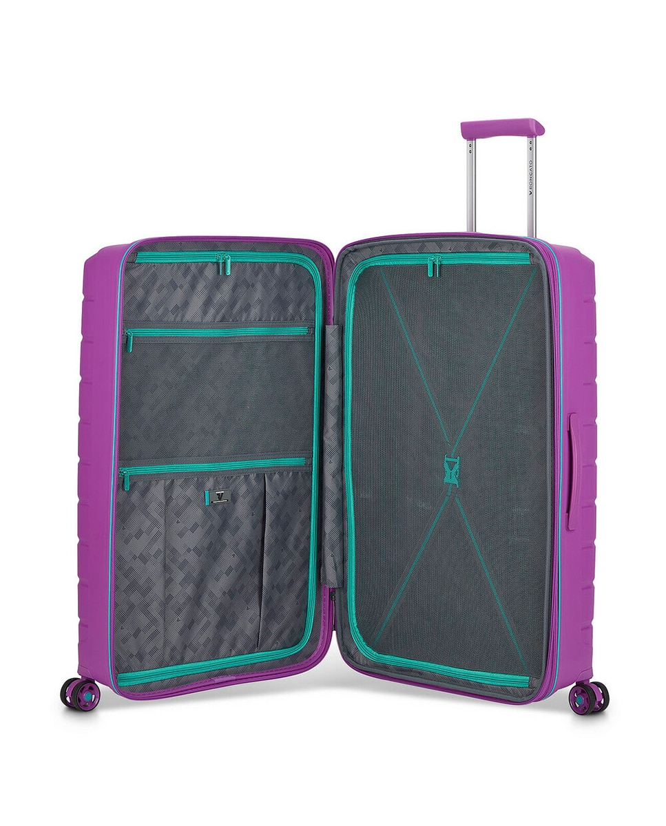 Trolley Grande B-Flying Rígido Expansível com Capacidade até 129 L Roxo-6