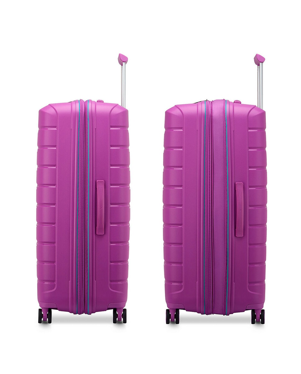 Trolley Grande B-Flying Rígido Expansível com Capacidade até 129 L Roxo-8