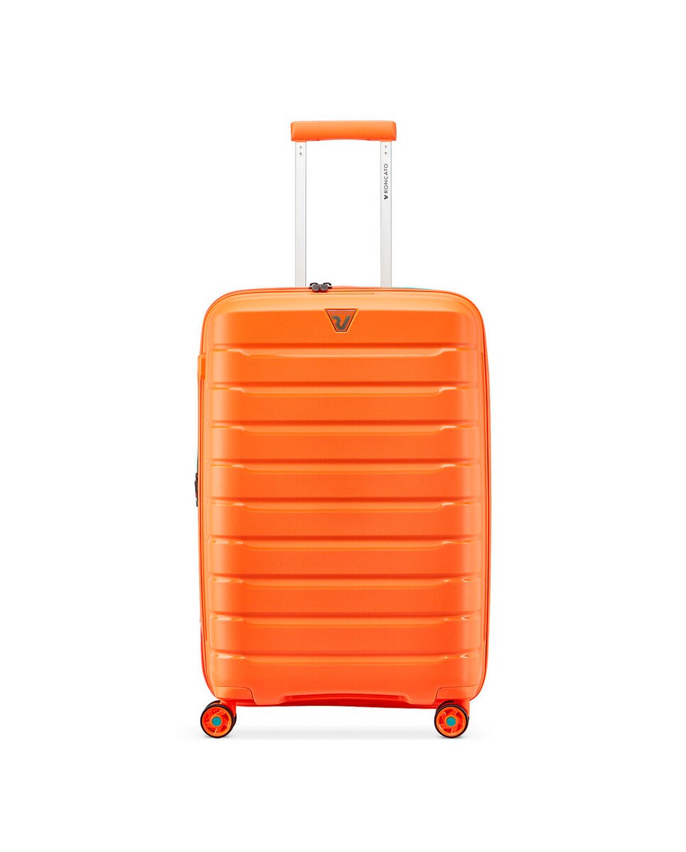 Mala Média Expansível B-FLYING Rígida com Capacidade de 73/87 L Laranja-1
