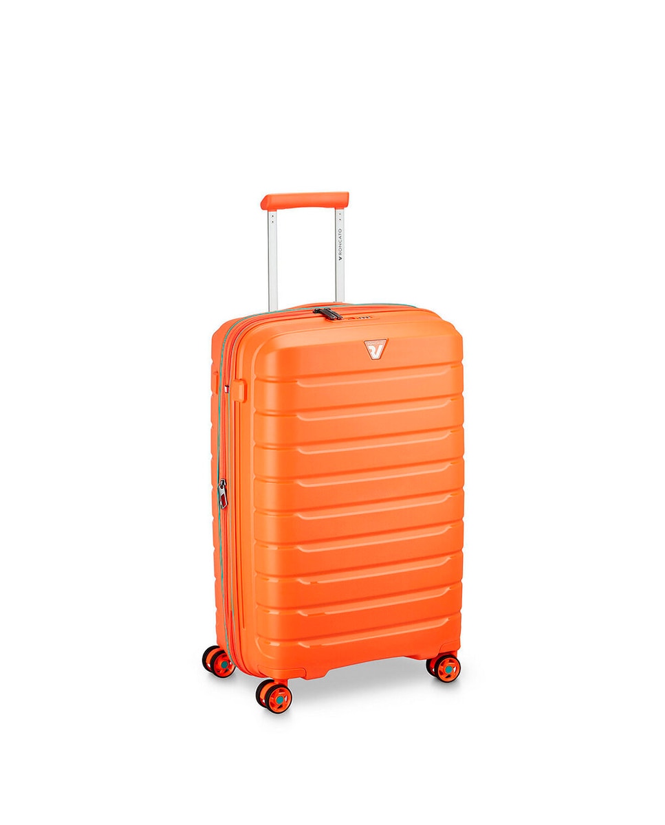 Mala Média Expansível B-FLYING Rígida com Capacidade de 73/87 L Laranja-2