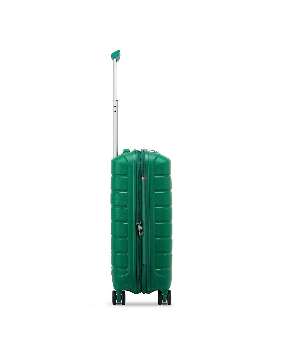 Maleta de Cabina Expandible B-FLYING rígida con capacidad 40/47L dimensiones 55x40x20/25cm - Roncato - Verde Verde-5