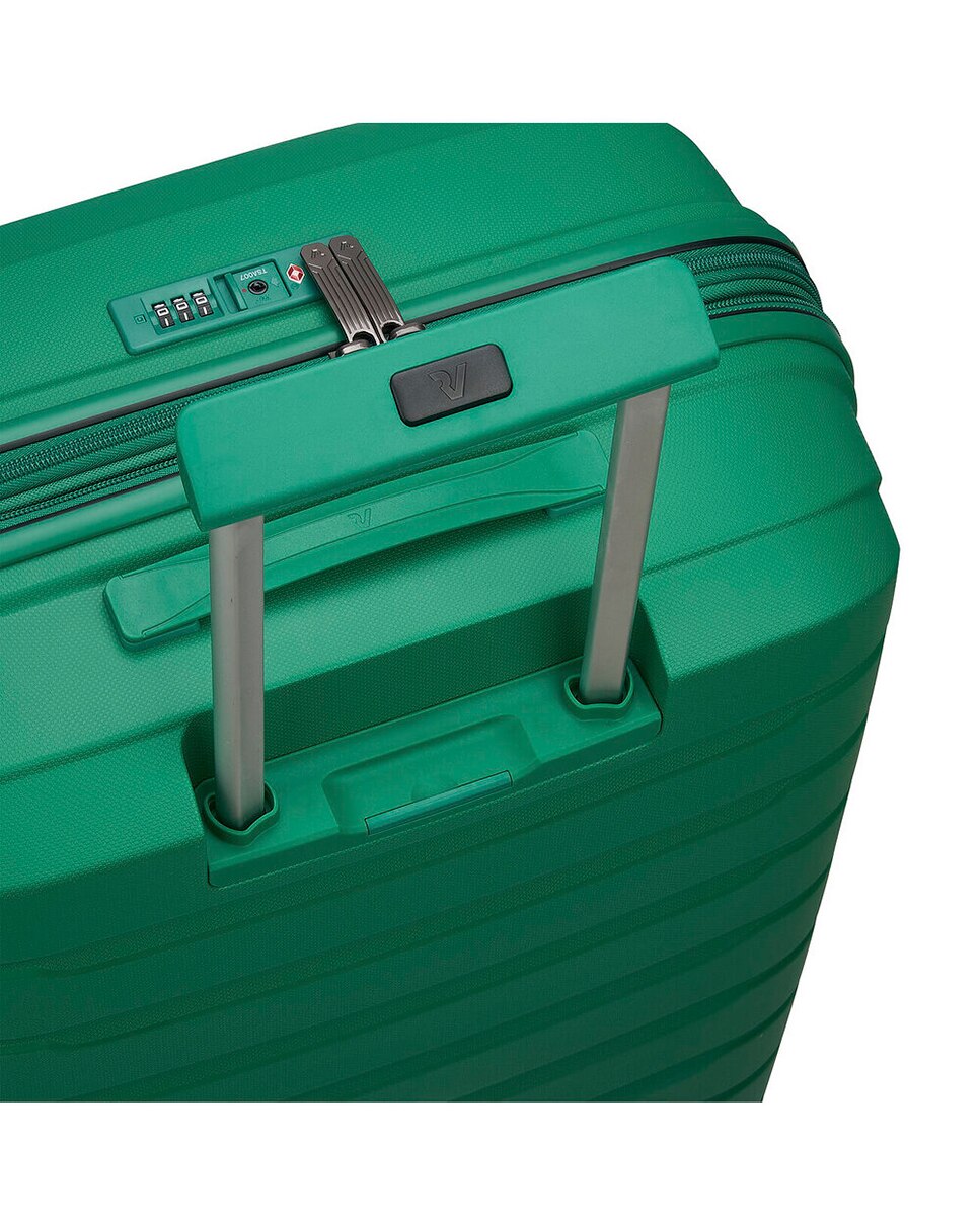 Maleta de Cabina Expandible B-FLYING rígida con capacidad 40/47L dimensiones 55x40x20/25cm - Roncato - Verde Verde-9