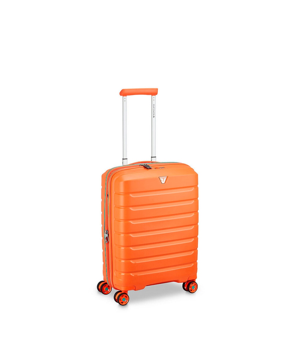 Maleta de Cabina Expandible B-FLYING rígida con capacidad 40/47L dimensiones 55x40x20/25cm - Roncato - Naranja Naranja-2