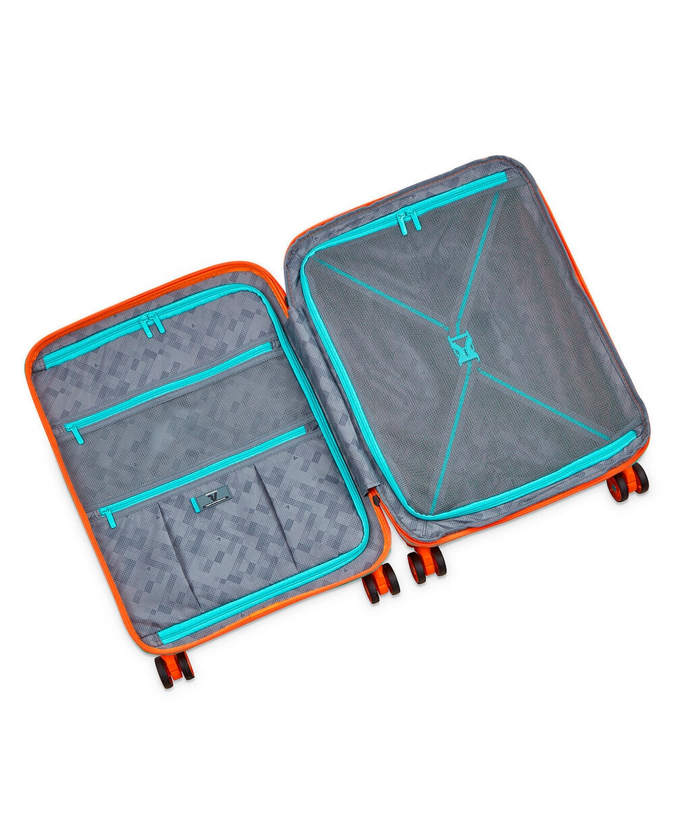 Maleta de Cabina Expandible B-FLYING rígida con capacidad 40/47L dimensiones 55x40x20/25cm - Roncato - Naranja Naranja-4