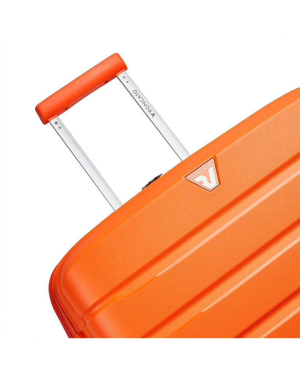 Maleta de Cabina Expandible B-FLYING rígida con capacidad 40/47L dimensiones 55x40x20/25cm - Roncato - Naranja Naranja-8