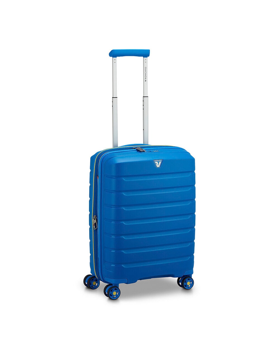 Imagen 5 de Maleta de Cabina Expandible B-FLYING rígida con capacidad 40/47L dimensiones 55x40x20/25cm - Roncato - Azul Azul