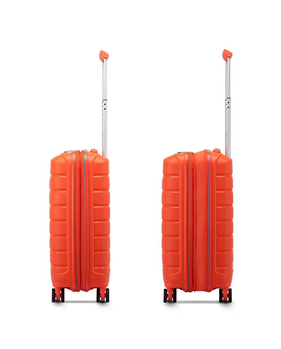 Imagen 4 de Maleta de Cabina Expandible B-FLYING rígida con capacidad 40/47L dimensiones 55x40x20/25cm - Roncato - Naranja fuerte Naranja fuerte