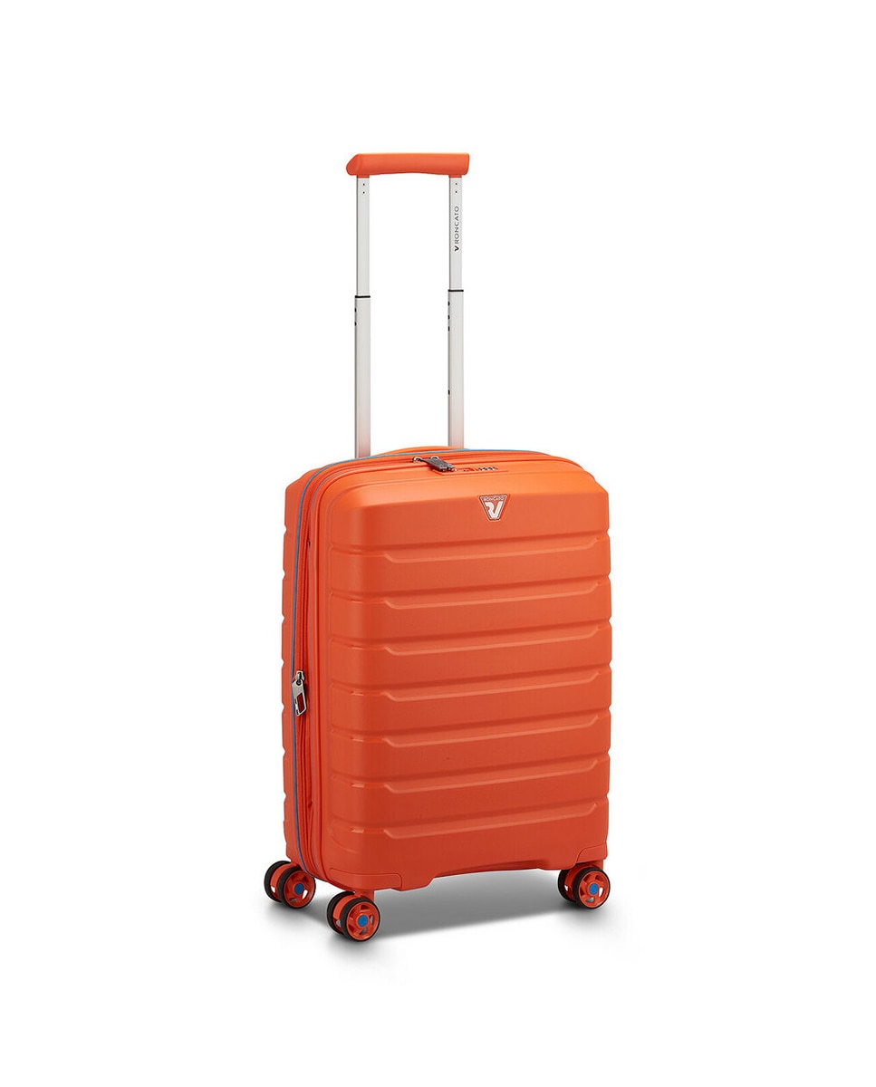 Imagen 6 de Maleta de Cabina Expandible B-FLYING rígida con capacidad 40/47L dimensiones 55x40x20/25cm - Roncato - Naranja fuerte Naranja fuerte