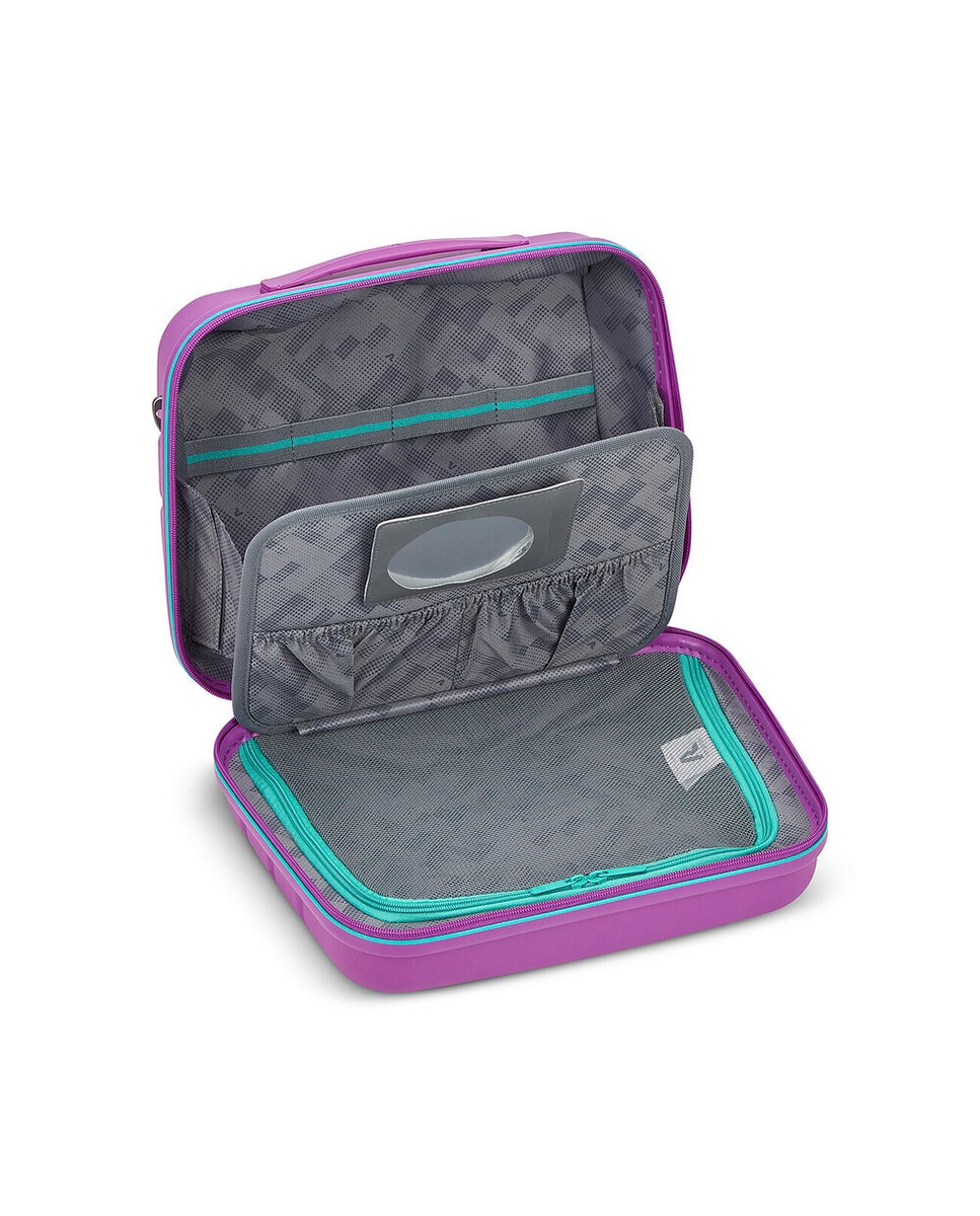 Nécessaire de Viagem Rígido B-Flying Dimensões 34x28x14 Roxo-4