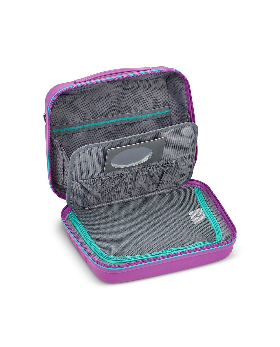 Nécessaire de Viagem Rígido B-Flying Dimensões 34x28x14 Roxo-4