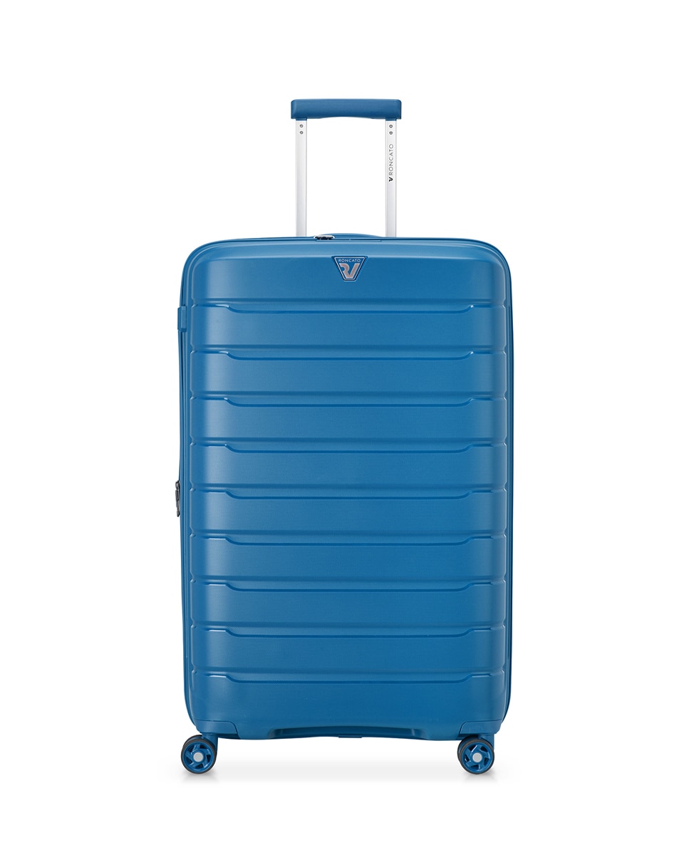 Trolley Grande B-Flying Rígido Expansível com Capacidade até 129 L Azul-1