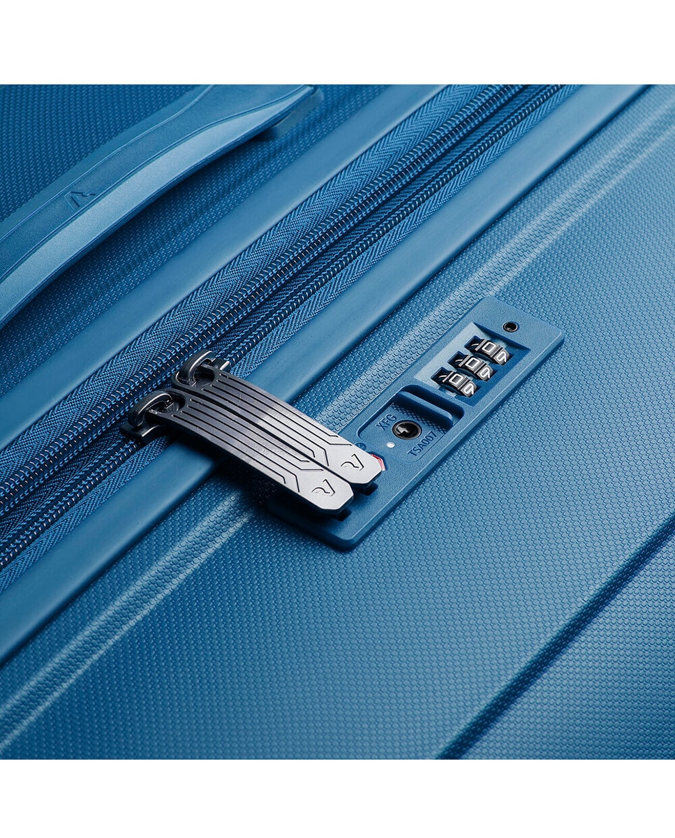 Trolley Grande B-Flying Rígido Expansível com Capacidade até 129 L Azul-8