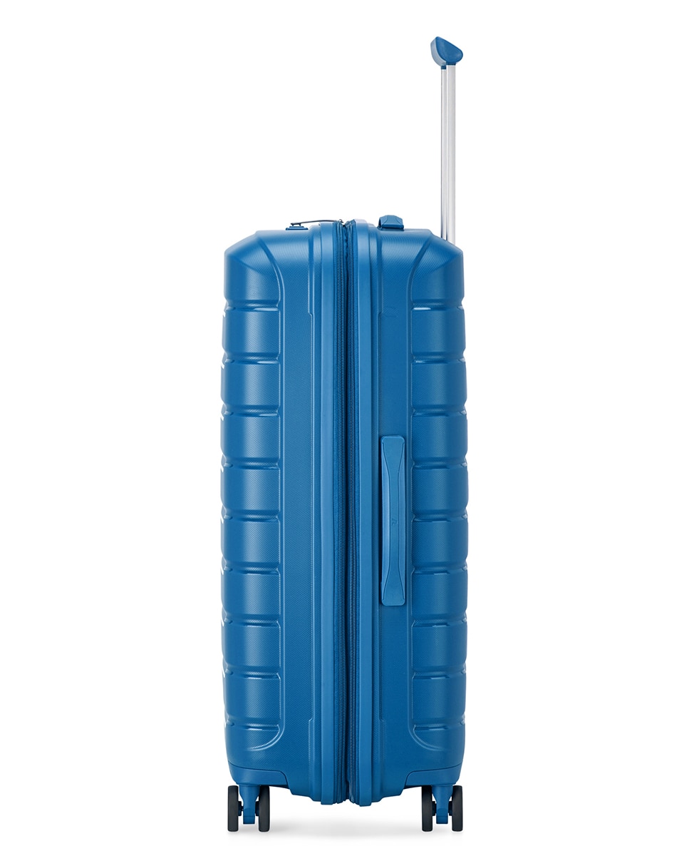 Trolley Médio B-Flying Rígido Expansível com Capacidade até 87 L Azul-5
