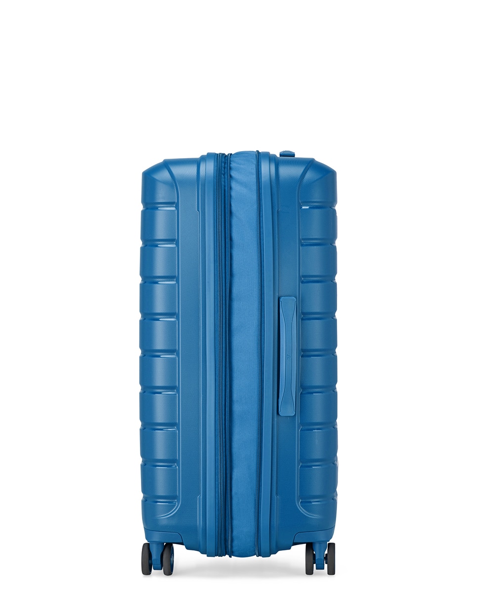 Trolley Médio B-Flying Rígido Expansível com Capacidade até 87 L Azul-6