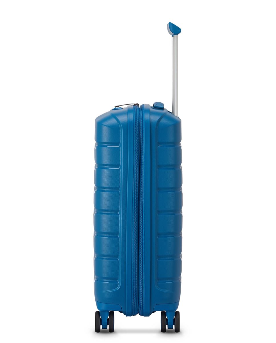 Trolley de Cabine B-Flying Rígido Expansível com Capacidade até 48 L - 55x40x20/25 cm Azul-índigo-5