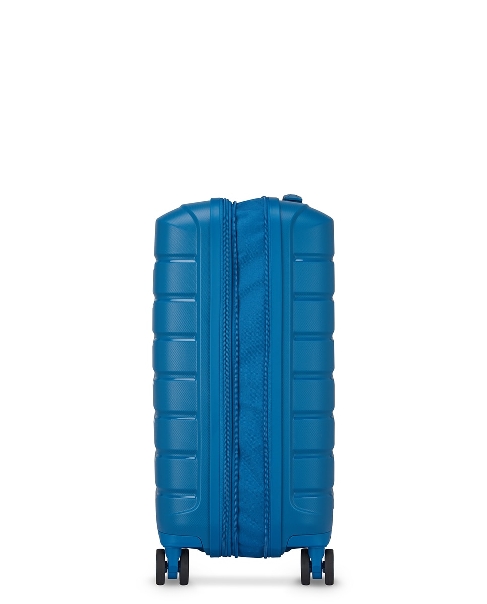 Trolley de Cabine B-Flying Rígido Expansível com Capacidade até 48 L - 55x40x20/25 cm Azul-índigo-6