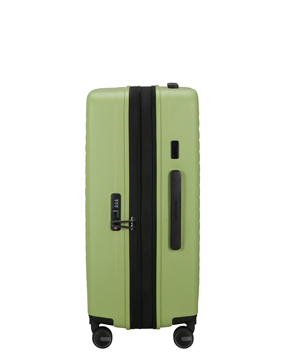 Maleta mediana rígida con capacidad hasta 79 L Verde-4