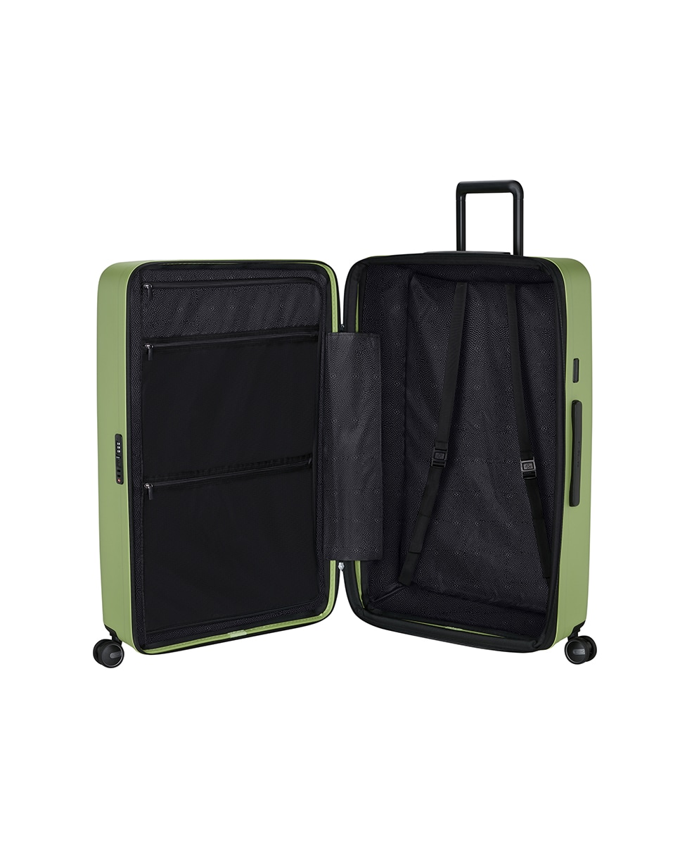 Trolley Grande Rígido com Capacidade até 138 L Verde-2