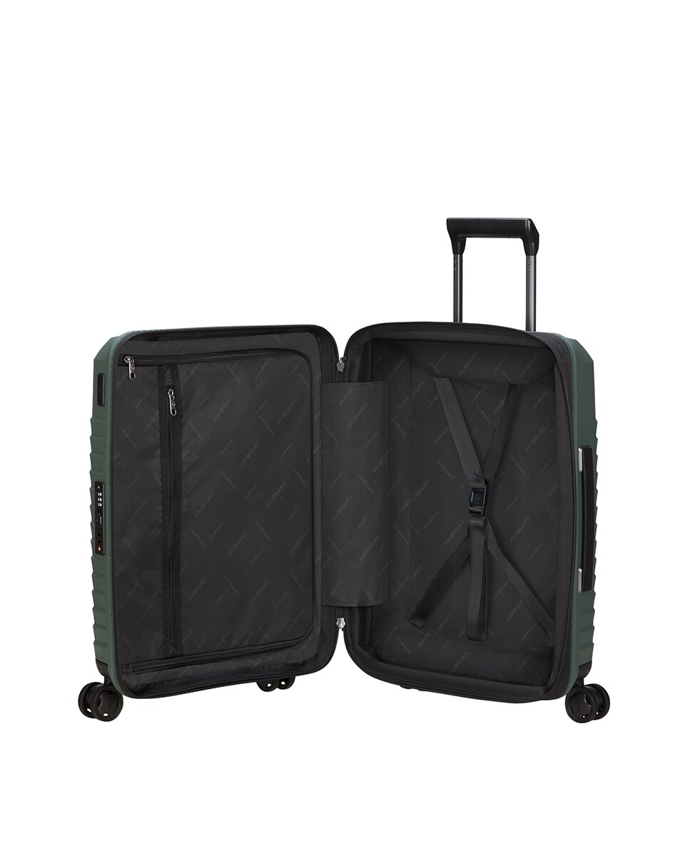 Trolley de Cabine Rígido com Capacidade até 45 L Verde-3