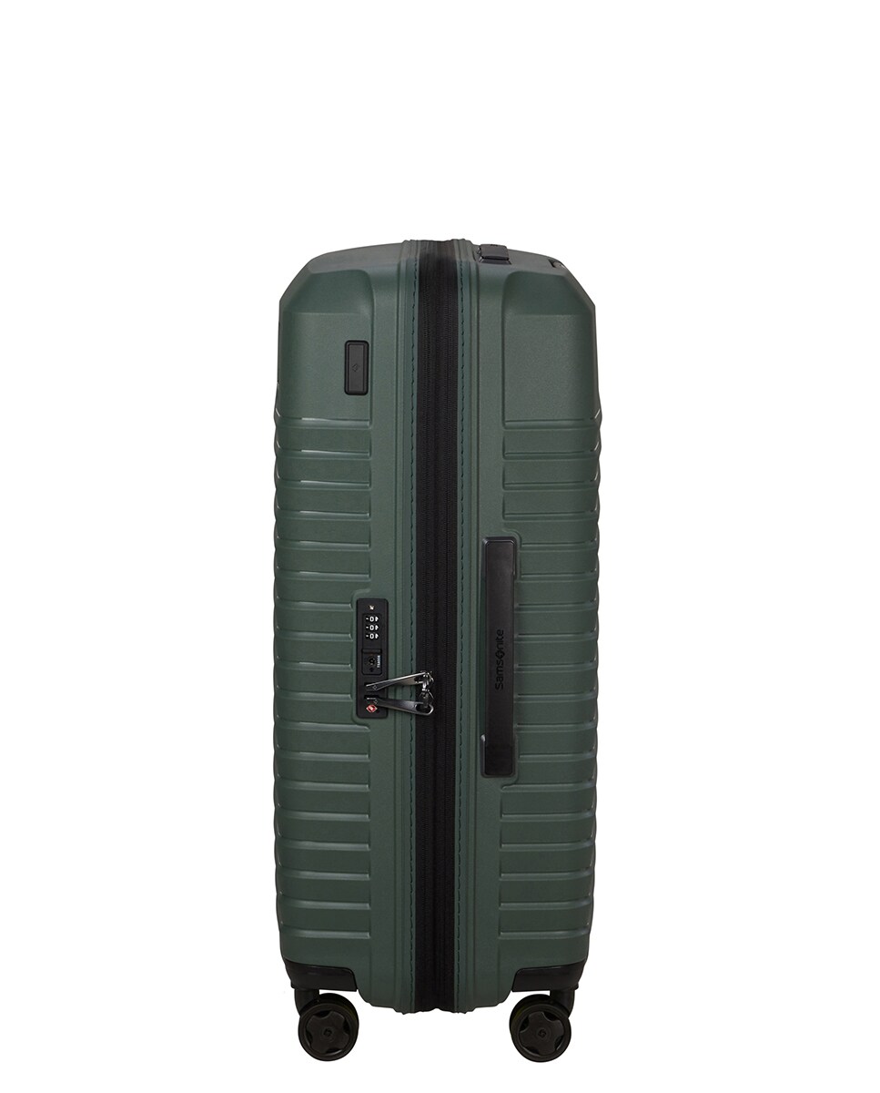 Trolley Médio Rígido com Capacidade até 87 L Verde-3