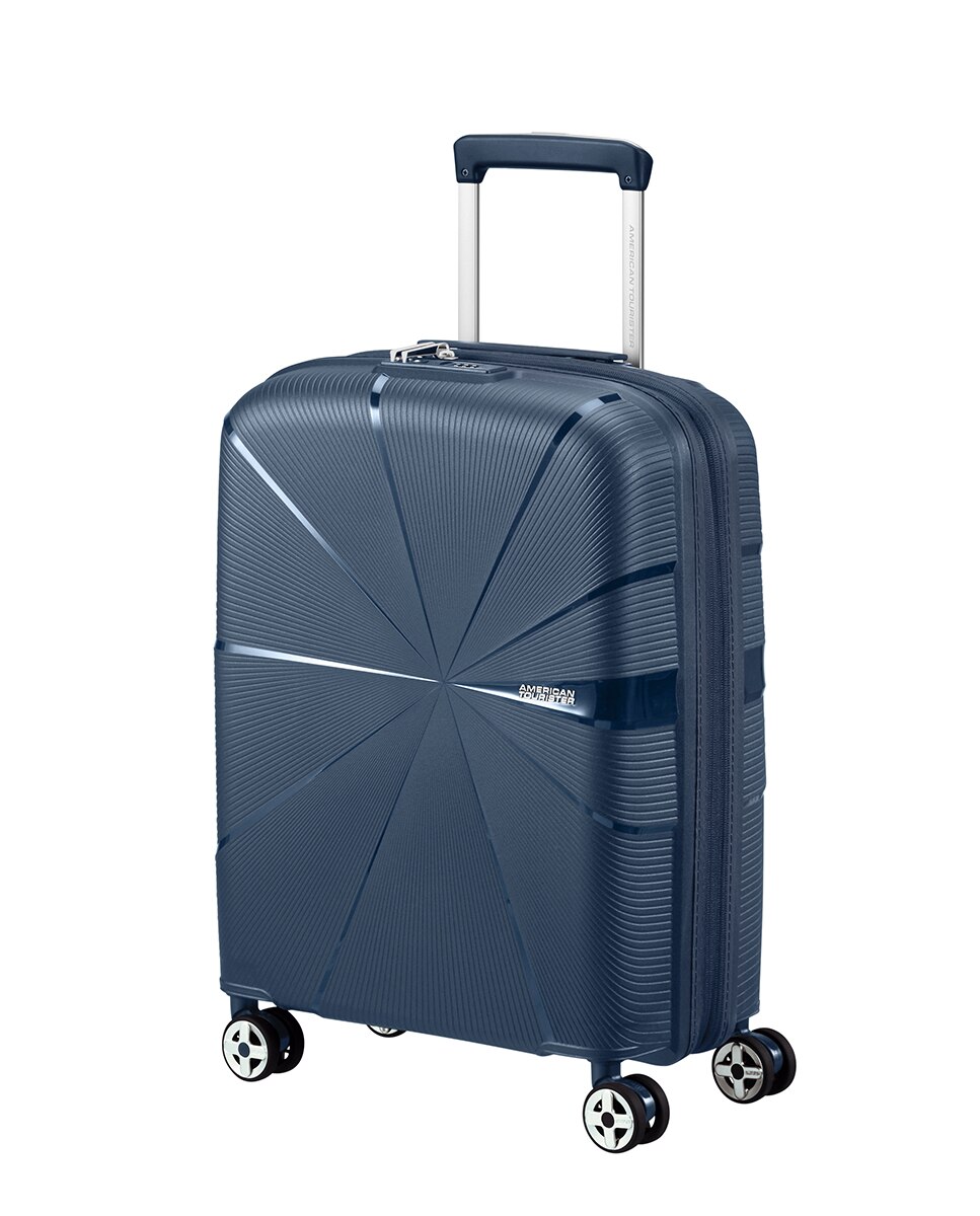 Trolley de Cabine Expansível Starvibe Rígido com Capacidade até 41 L Azul-10