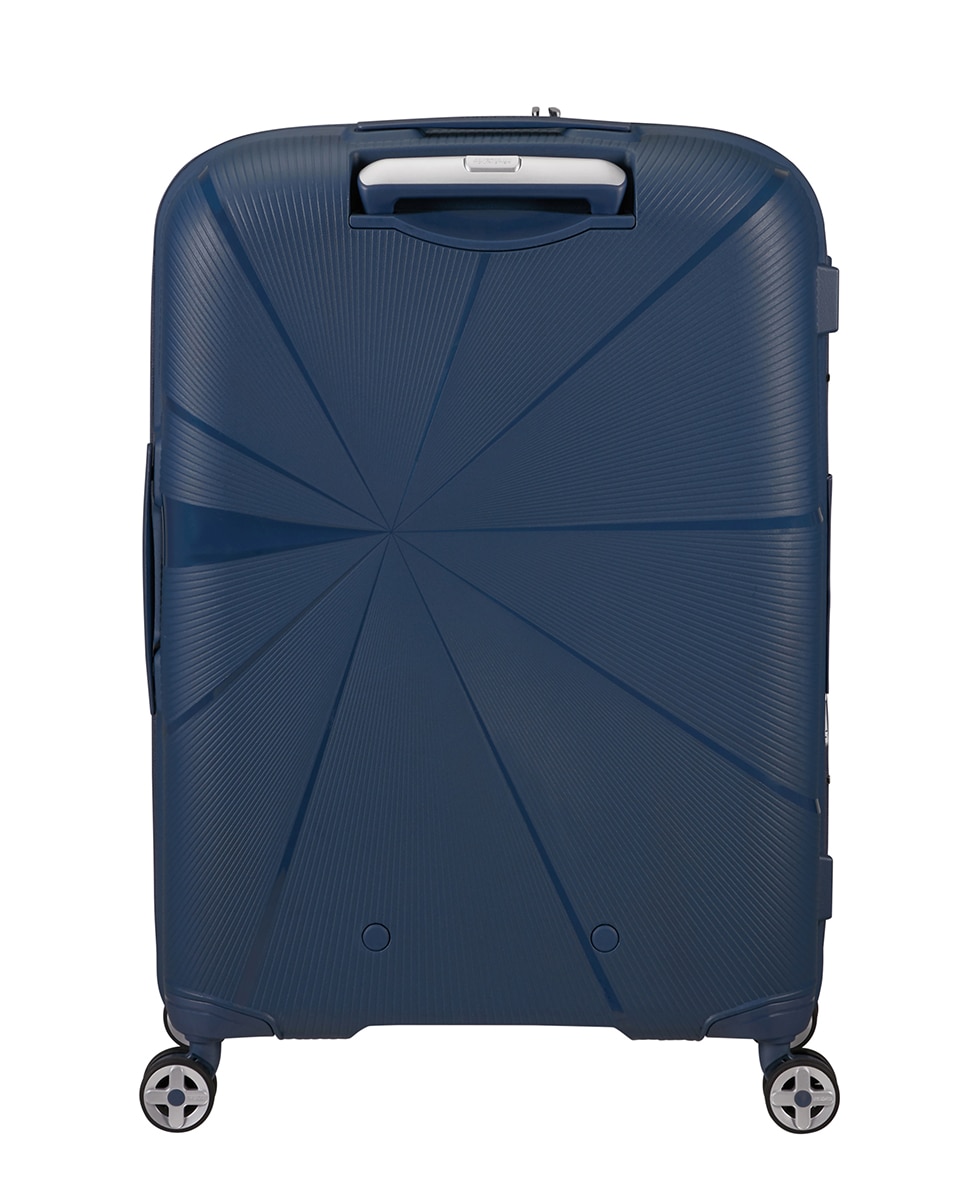Trolley Médio Expansível Starvibe Rígido com Capacidade até 77 L Azul-2