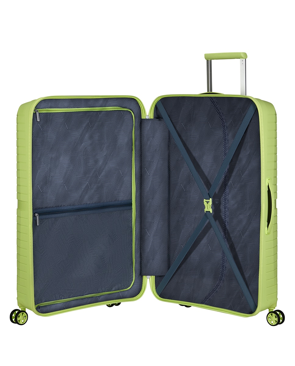 Trolley Grande Airconic Spinner 77/31 Tsa Rígido com Capacidade de 101 L Verde-3